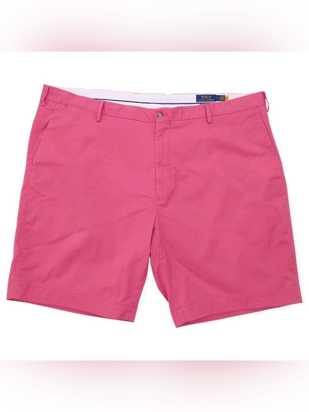 Polo Ralph Lauren Chino Shorts Mens 38 Salmon Stretch Classic Fit 9" Newports